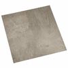 vidaXL Grindų lentos 5,11 m&sup2; 55 pcs PVC Tamsiai ruda ir pilka