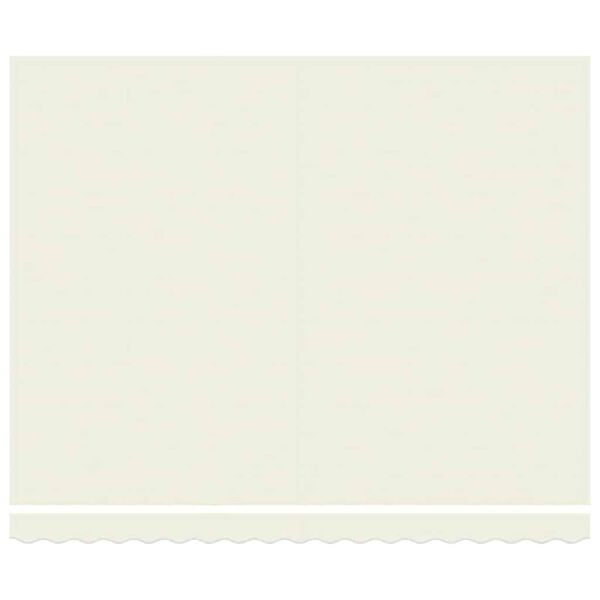 vidaXL I&scaron;traukiama markizė, kreminė, 4x3m, audinys ir aliuminis