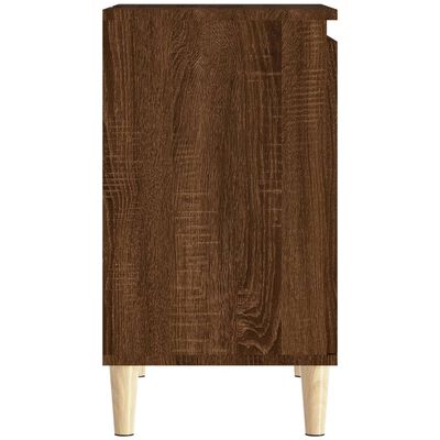 vidaXL Spintelė praustuvui, ruda ąžuolo, 58x33x60cm, apdirbta mediena