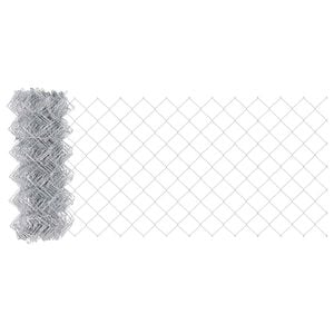 vidaXL Grandinės ry&scaron;io tvora 10 x 0,8 m Galvanizuotas plienas