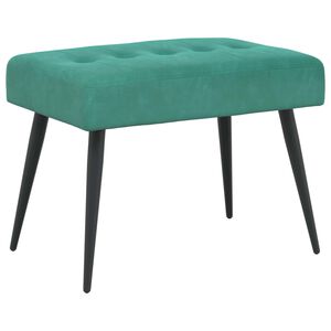 vidaXL Suoliukas su mygtukų įsiuvais Turkio 60 x 40 x 45 cm Aksomas