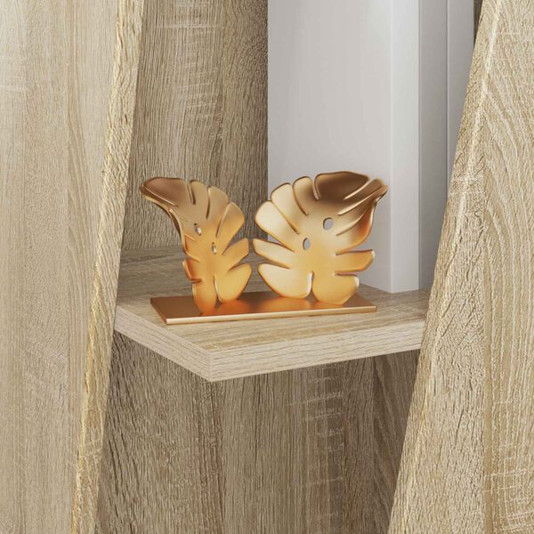 vidaXL &Scaron;oninis lentynas Sonoma ąžuolas 33 x 32 x 70,5 cm