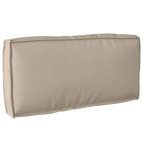 vidaXL Pagalvėlė Taupe 80 x 40 x 12 cm Oksfordo audinys