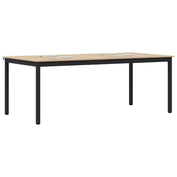 vidaXL Valgomieji stalai Apdirbta mediena