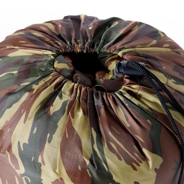 vidaXL Mumijos formos miegmaišis suaugusiems stovyklavimui, 3 sezonams