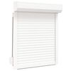 vidaXL Ritinys uždangalas Baltas 70 x 100 cm Aliuminis ir poliuretanas