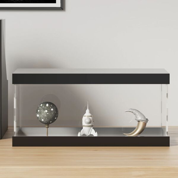 vidaXL Eksponavimo dėžė, skaidri, 30x15x14cm, akrilas