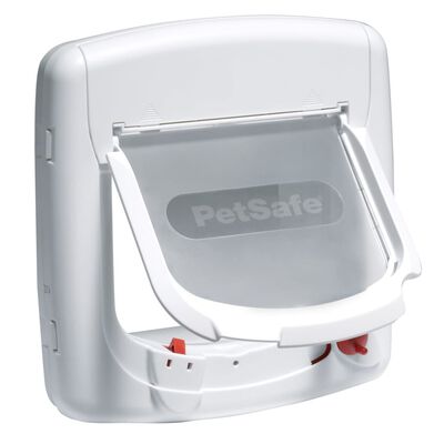 PetSafe Magnetinės atverčiamos durelės katėms Deluxe 400, baltos