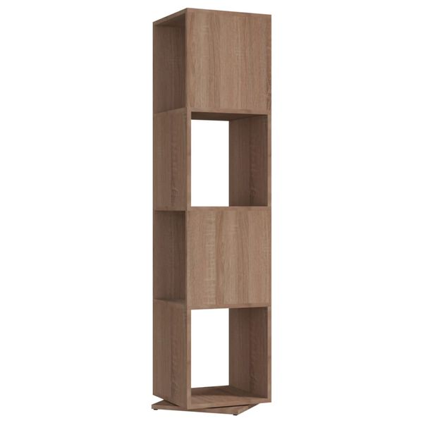 vidaXL Pasukama spintelė, sonoma ąžuolo spalvos, 34,5x34,5x147,5cm MDP