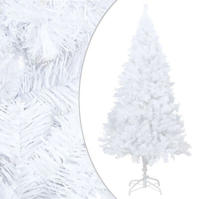 vidaXL Dirbtinė Kalėdų eglutė su storomis šakomis, balta, 240cm