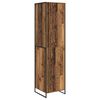 vidaXL Spinta Senovinis medis 50 x 50 x 200 cm Apdirbta mediena