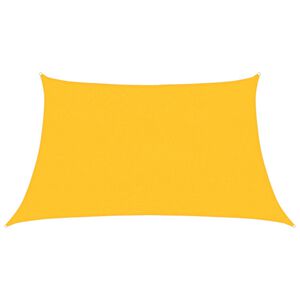 vidaXL Uždanga nuo saulės, geltonos spalvos, 3/4x2m, HDPE, 160g/m&sup2;