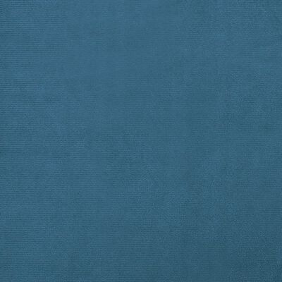 vidaXL Lova šunims, mėlynos spalvos, 70x45x30cm, aksomas