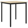 vidaXL Valgomieji stalai 70 x 70 x 75 cm Apdirbta mediena Kvadrato
