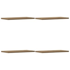 vidaXL Sieninės lentynos, 4vnt., artisano ąžuolo, 40x20x1,5cm, mediena