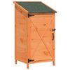 vidaXL Sodo Sandėlys Ruda 59,5 x 56 x 113,5 cm Kietasis pu&scaron;inis medis