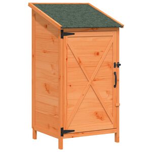 vidaXL Sodo Sandėlys Ruda 59,5 x 56 x 113,5 cm Kietasis pu&scaron;inis medis