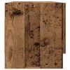 vidaXL Spinta Old Wood 100x32,5x35 cm Engineered Wood