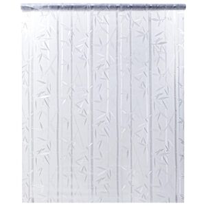 vidaXL Langų plėvelė, 60x500cm, PVC, matinė, bambuko ra&scaron;tas