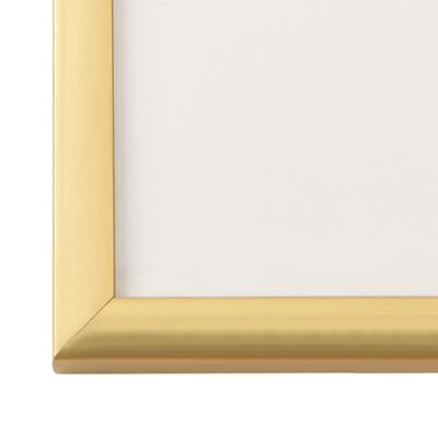 vidaXL Nuotraukų rėmeliai-koliažai, 3vnt., auksiniai, 59,4x84cm, MDF
