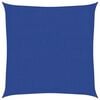 vidaXL Burė nuo saulės, mėlyna, 3x3m, HDPE, 160g/m&sup2;, kvadratinė