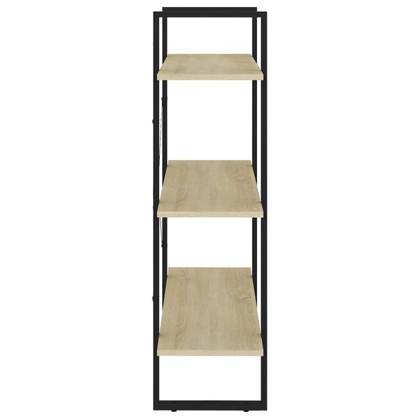 vidaXL Spintelė knygoms, ąžuolo spalvos, 80x30x105cm, MDP