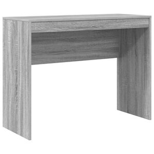 vidaXL Stalas Pilkas Sonoma 100 x 40 x 76 cm