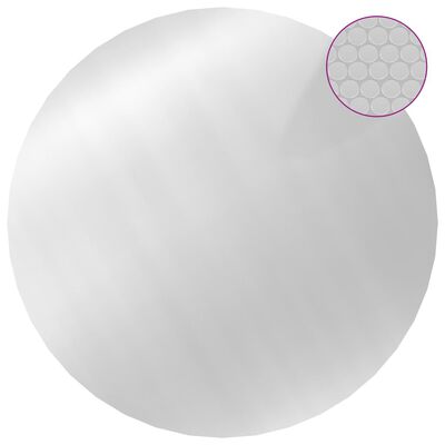 vidaXL Baseino uždangalas, sidabrinės spalvos, 488cm, PE