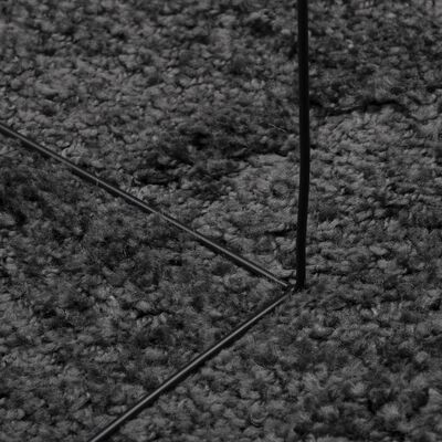 vidaXL Shaggy kilimas PAMPLONA, antracito, 60x110cm, aukšti šereliai