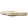 vidaXL Lovos rėmas, sonoma ąžuolo spalvos, 160x200cm, apdirbta mediena
