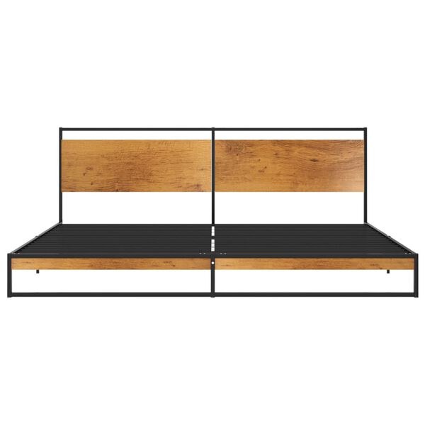 vidaXL Lovos rėmas, 200x200cm, metalas