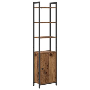 vidaXL Knygų spinta Senovinis medis 40 x 24 x 161 cm Apdirbta mediena