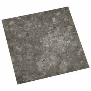 vidaXL Savesiūnančių Grindų Plok&scaron;tės Juoda ir pilka 30,5 x 30,5 cm