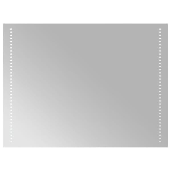 vidaXL Vonios kambario LED veidrodis, 60x80cm