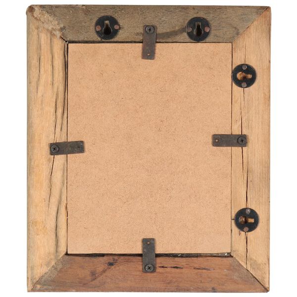 vidaXL Nuotraukų rėmeliai, 2vnt., 25x30cm, medienos masyvas ir stiklas