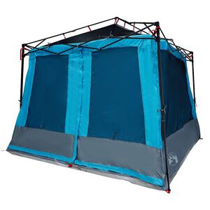 vidaXL Vidinė palapinė su stogu Mėlyna 291 x 291 x 240 cm tafta