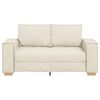 vidaXL Dvivietė sofa, lininė, 160x78x84 cm