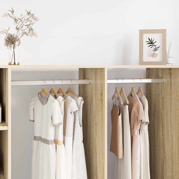 vidaXL Spintos strypas 2 pcs Sidabro 764 x 15 x 29 mm