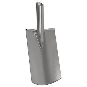 vidaXL Kastuvo galva Sidabro 43 x 17 cm