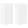 vidaXL Spintelės batams, 2vnt., baltos spalvos, 32x35x70cm, MDP