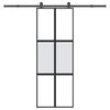 vidaXL Stumdomos durys su įrangos rinkiniu, 76x205cm