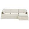vidaXL Sofa Kreminė Bendri matmenys: 228 x 134 cm (P X G x A) Aksomas