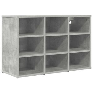 vidaXL Batu skrynia Betono pilka 77,5 x 30 x 51 cm Apdirbta mediena