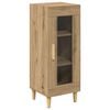 vidaXL Kabalas Amatininkų ąžuolas 34.5 x 32.5 x 90 cm Apdirbta mediena