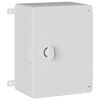 vidaXL Control Cabinet Pilka 25 x 13 x 24 cm ABS plastikas