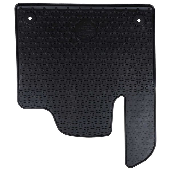 vidaXL Automobilių kilimėlis 4 pcs Juodas Guma