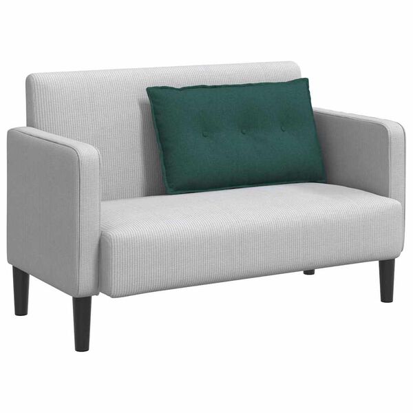 vidaXL Apsaugos Pagalvė Tamsiai žalia 80 x 19 x 50 cm audinys