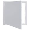 vidaXL Prieigos panelės Balta 40 x 40 cm ABS plastikas