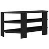 vidaXL KampinėTVspintelė Juoda 102x40,5x45cm Apdirbta mediena