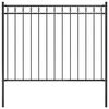 vidaXL Sodo tvora ASSEN, plienas, 1,7x1 m, juoda